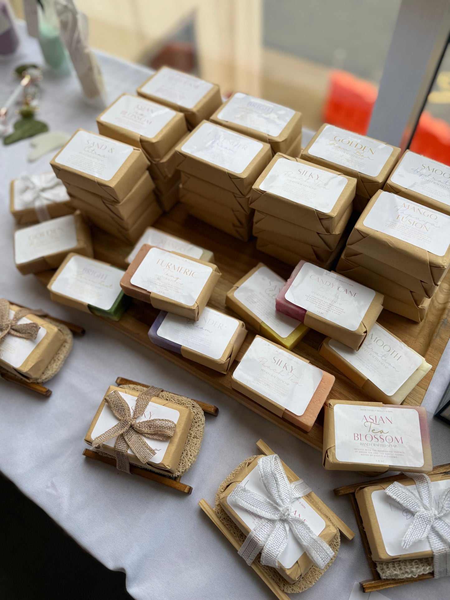 Silky Peach Tea Soap